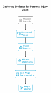 personal injury, claim, common personal injury, evidence