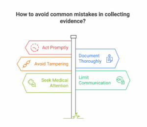 Common Mistakes to Avoid When Collecting Evidence for Your Personal Injury Case - visual selection