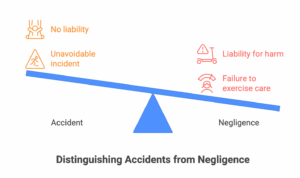 Child accidents personal injury claim: negligence or accident