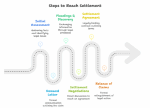 case complexity, settlement process, timeline