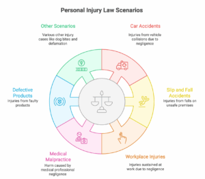 personal injury, where does personal injury law apply